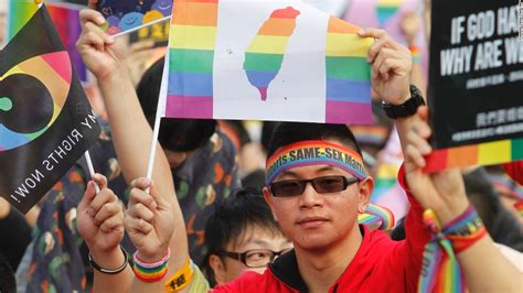 taiwan same sex marriage one step closer to being first in asia to approve measure cnn