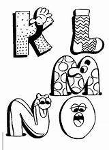 Alphabet Coloring Pages Fun sketch template