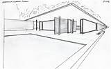 Barcelona Pavilion sketch template