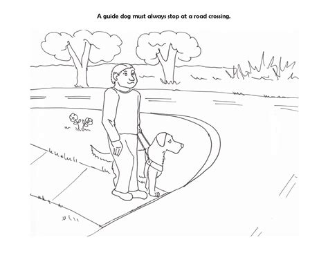 kids page guide dog kids pages dog coloring page