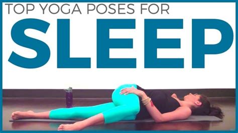 yoga poses  sleep