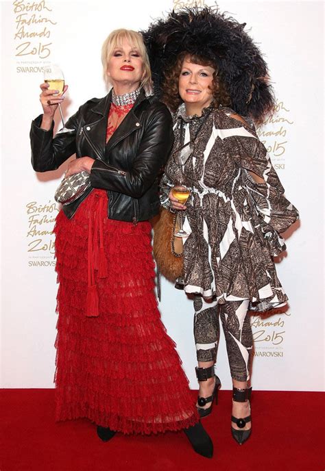 Absolutely Fabulous Patsy And Edina Attend The British Fashion Awards