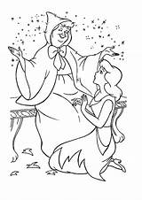 Coloring Pages Magic Disney Artist Popular Cinderella sketch template
