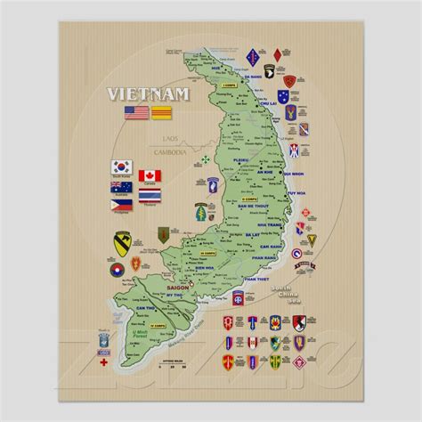 delta   dmz vietnam map vietnam war vietnam