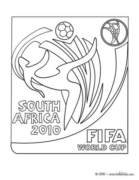 fifa world cup pages coloring pages
