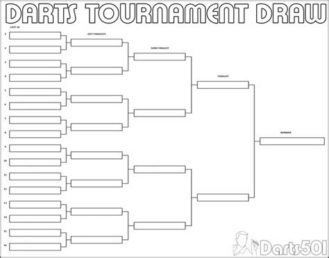 dart tournament draw sheet tournaments darts darts game