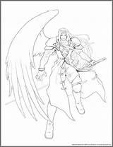 Coloring Pages Final Fantasy Stamps Digital Color Colouring Drawings Visit sketch template