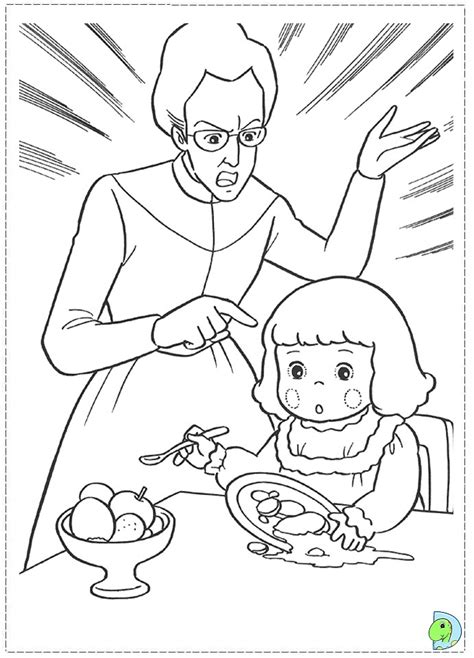 sarah  coloring pages