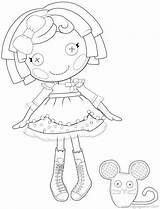 Coloring Pages Lalaloopsy Printable Party Dolls Sheets Kids Colouring Book Fun Books Choose Board Doll sketch template