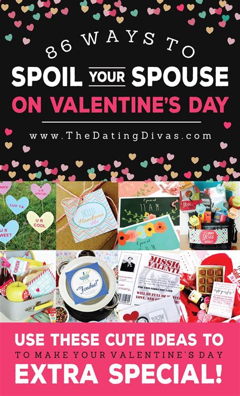 86 ways to spoil your spouse on valentine s day from the dating divas