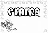 Coloring Pages Names Girls Name Bubble Letters Print Emma Printable Color Coloringtop Jessica Getcolorings Getdrawings Related sketch template