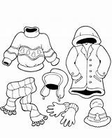 Winter Pages Colouring Clothing Coloring Topcoloringpages Printables Clothes sketch template