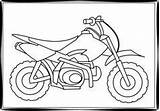 Dirt Bike Coloring Pages Print Bikes sketch template