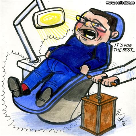dentist cartoon caricature artist ireland