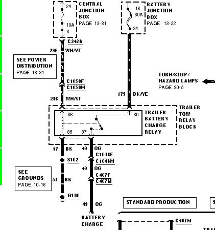 ford  trailer wiring diagram qa   plug wiring harness