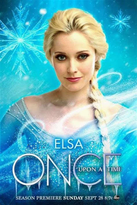 Once Upon A Time Season 4 Elsa And Anna Character Posters