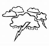 Lampi Rayos Dibujo Truenos Temporale Nubes Rayo Llamps Dibuix Relámpagos Relampagos Acolore Dibuixos Simona Pitturato Su Compartan Pretende Motivo Disfrute sketch template