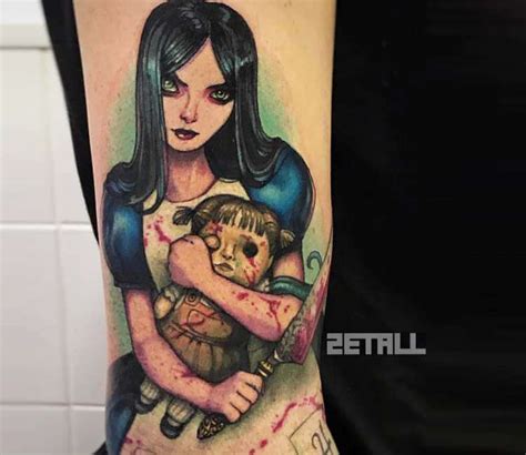 Alice Madness Returns Tattoo By Victor Zetall Post 26719