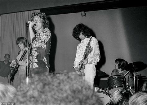 never seen before pictures show led zeppelin through the years daily mail online