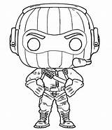Pop Funko Coloring Pages Fortnite Character Figures Print Pops Drawing Popular Thor Merry Marauder Color sketch template
