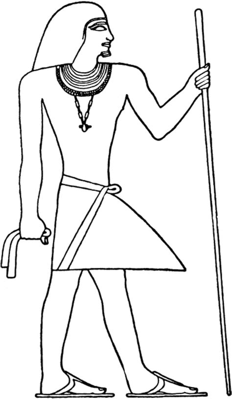 egyptian man s costume clipart etc