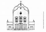 Igrejas Igreja Barrocas Antigas Brasileiras sketch template