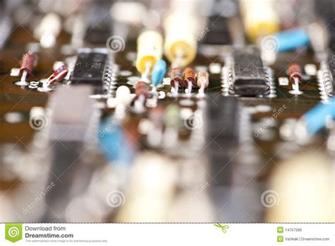 mainframe controller board stock photo image  electronic memory