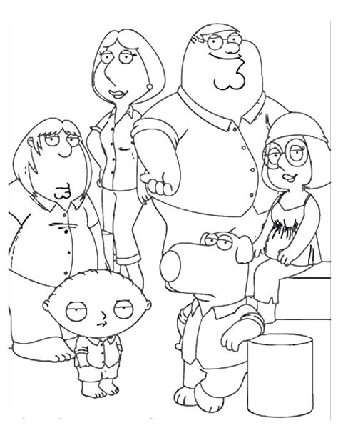 family guy coloring pages stewie coloring home