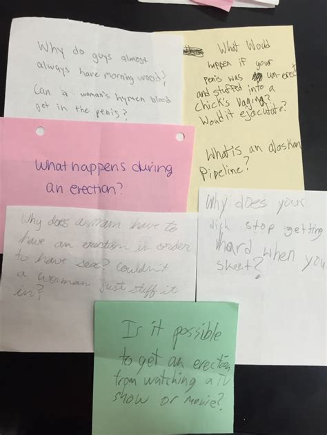 Anonymous Sex Questions Asked By Ninth Graders 16 Pics