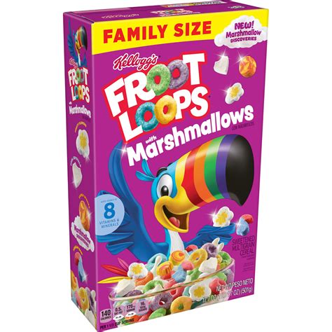buy kelloggs froot loops breakfast cereal  marshmallows original