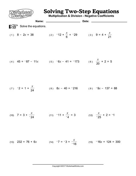 awesome   step equations multiplication worksheet  images