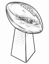 Trophy Coloring Bowl Super Pages Superbowl Printable Drawing Football Kids Sheet Colouring Getdrawings Party Clipartmag Comments Getcolorings Anycoloring Choose Board sketch template