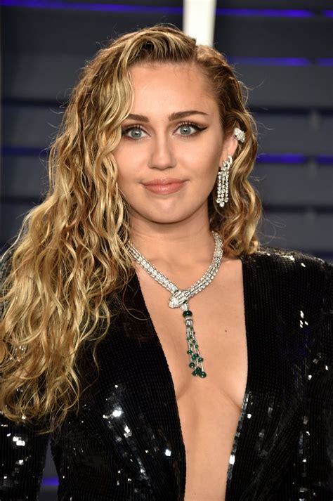miley cyrus at vanity fair oscar party in beverly hills 02 24 2019 hawtcelebs