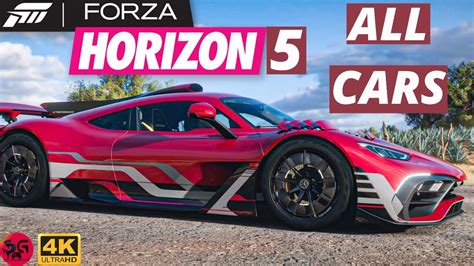 Forza Horizon 5 Every Car Known In The Game All Cars List 4k 60fps