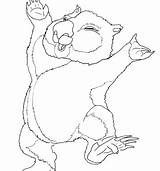 Coloring Pages Bear Getcolorings sketch template