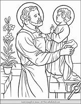 Coloring Thecatholickid St Catholic Luke Saints Angelina Cnt sketch template