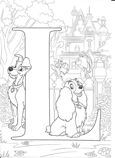 disney alphabet  coloring  coloring pages