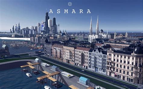 postcard  asmara city rcitiesskylines