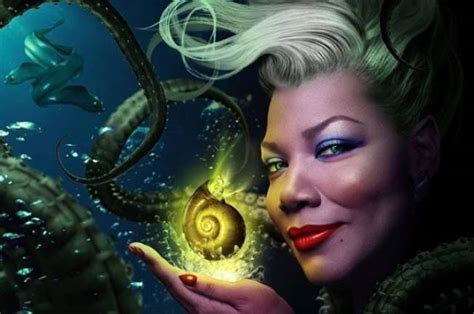 queen latifah is perfectly cast as ursula in the little mermaid live
