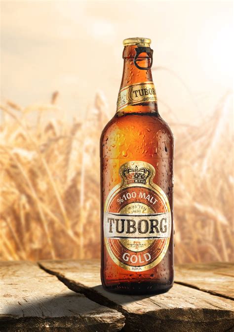 tuborg gold birra bottiglia