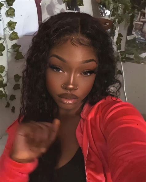 Pla9boi ♡︎ In 2021 Pretty Black Girls Beautiful Black Girl Cool