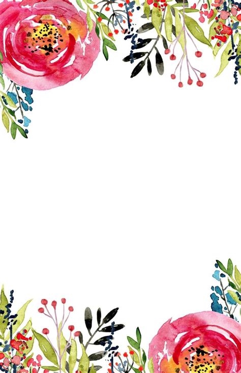 printable watercolor flowers  paintingvalleycom explore