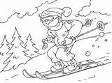 Ski Montagne Partager sketch template