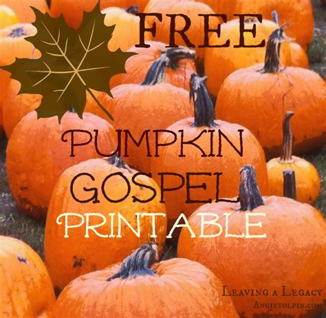 redeeming halloween  pumpkin gospel