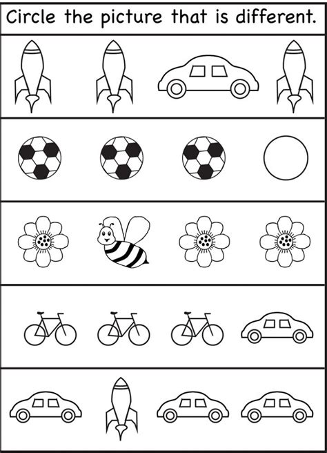 preschool worksheets  printable