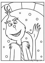 Grinch Coloring Iheartcraftythings sketch template