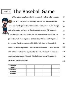 differentiated 2nd grade fluency passages 41 weeks 3 levels per passage