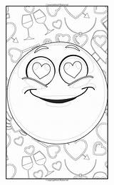 Coloring Pages Emoji Book Fun Crazy Adult Kids Adults Template Teens Party Colour Cute Series sketch template