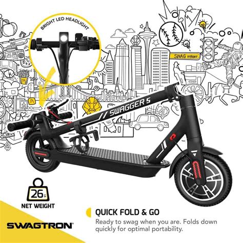 swagtron sg  swagger  boost commuter electric scooter review electric scooter review blog