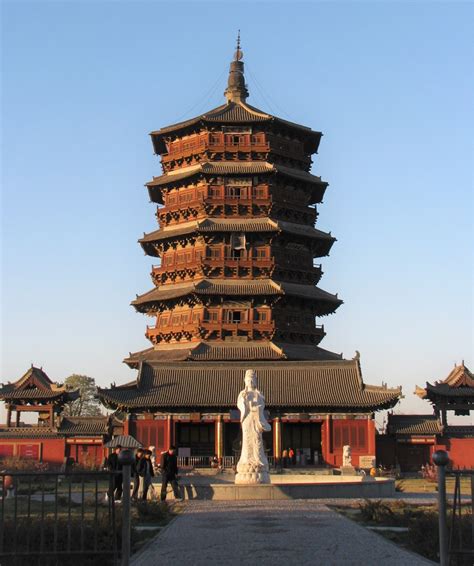 yingxian pagoda  oldest existing wooden building